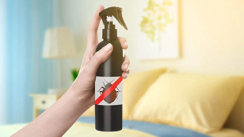 uma imagem de spray para percevejos