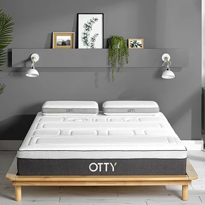 uma imagem de produto do colchão otty pure hybrid bamboo & charcoal