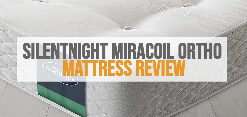 a featured image of silentnight miracoil ortho mattress review