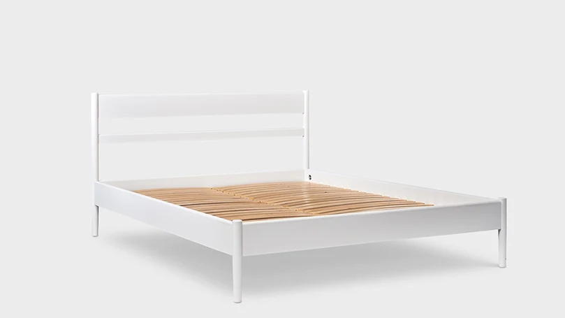 uma imagem da estrutura da cama eve sleep minimal sem colchão