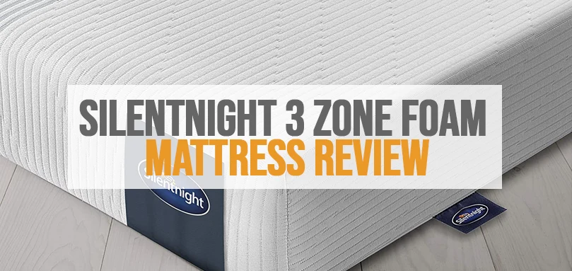 uma imagem em destaque de Silentnight 3 Zone Memory Foam Rolled Mattress