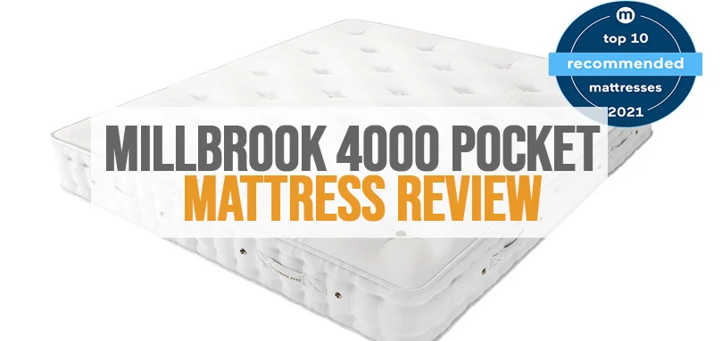 uma imagem em destaque de Millbrook Wool Luxury 4000 pocket mattress review