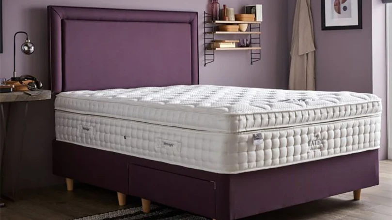 An image of Silentnight Mirapocket Latex 1400 2-Drawer Divan Bed