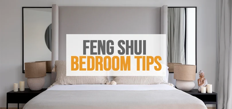 uma imagem de destaque de dicas de quarto fengshui