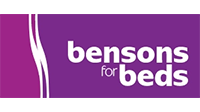 um pequeno logótipo da marca Bensons for Beds