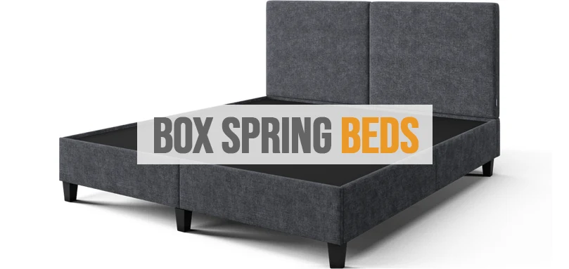 Imagem em destaque da cama box spring.