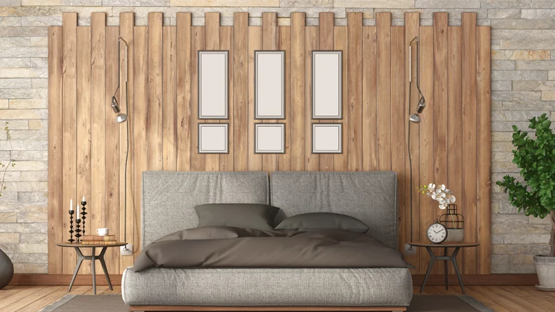 An image of a panel bed design.