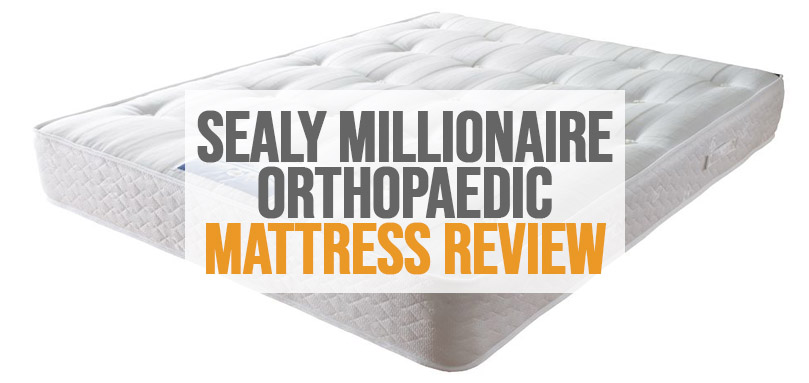 Imagem em destaque de Sealy Millionaire Orthopaedic Mattress Review.