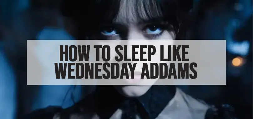 Imagem em destaque de How to Sleep Like Wednesday Addams