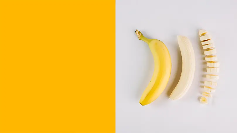 An image of two bananas