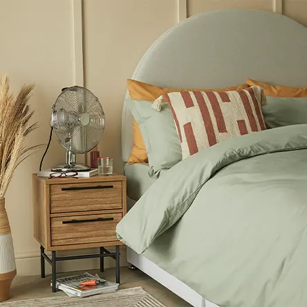 Scandinavian bedroom style by Dunelm