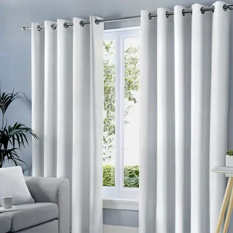 Room Darkening Eyelet Curtain Pair